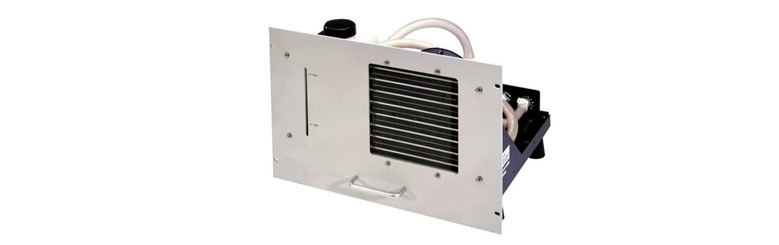 Glowing liquid cooled futuristic hyper fast computer CPU. The-Rail-Industry-and-Boyd-Solutions