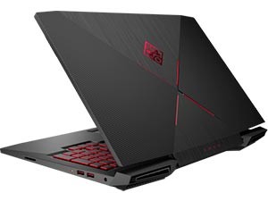 black laptop