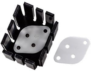 heat sink with thermally conductive ceramic