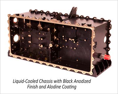 Chassis With Black Anodized Finish