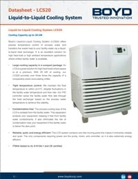 Liquid to Liquid Cooling System